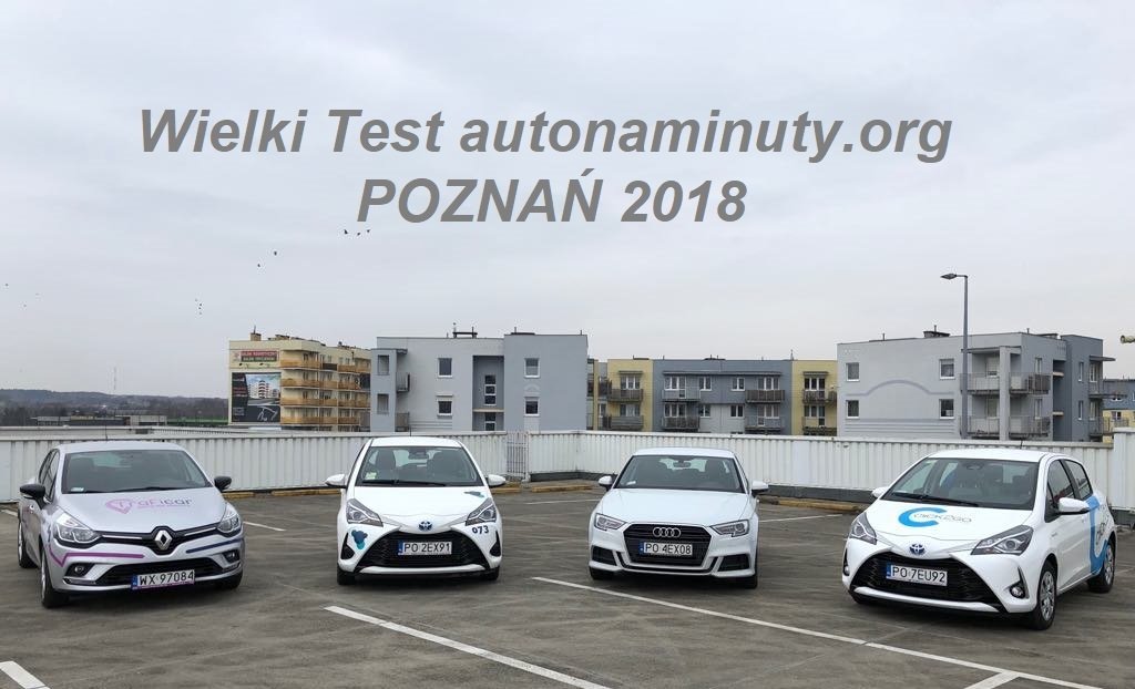 Read more about the article Pierwszy test aut na minuty w Poznaniu. Już wkrótce u nas.