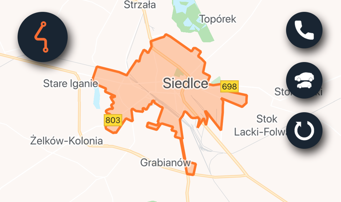 Read more about the article „Elektryczne” Siedlce nie wypaliły. <br>4Mobility zamyka najmniejszą strefę.