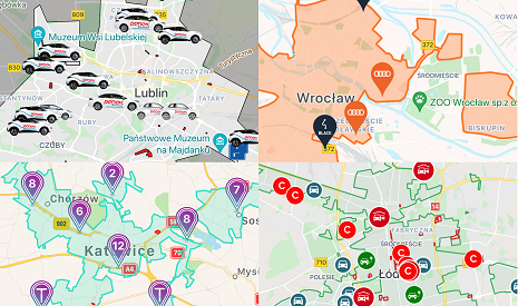 Read more about the article Coraz mniej dostępnych aut.<br>Czy to odwrót carsharingu?